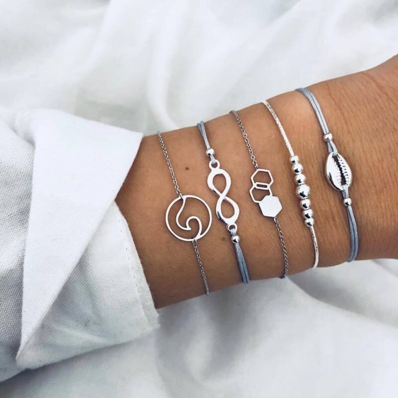 Boho Bead Bracelet Set - Image 9