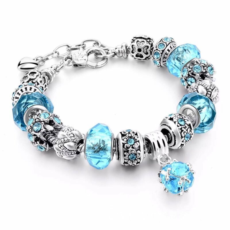 Crystal Snake Chain Bracelet - Image 2