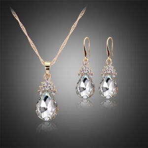 Diamond Crystal Jewelry Set