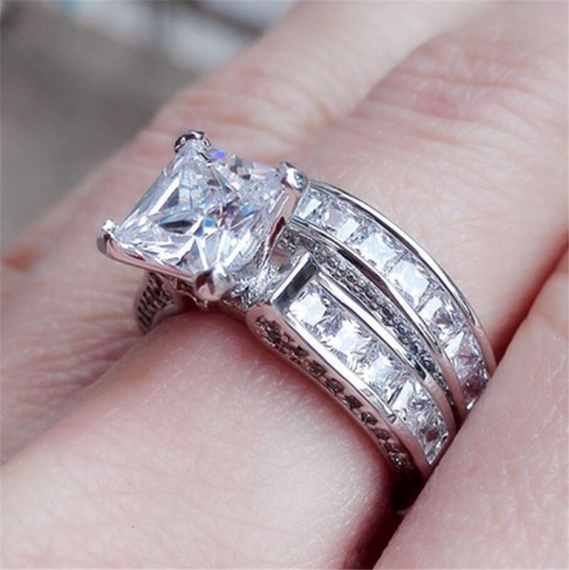 His & Hers CZ Rings - Image 2