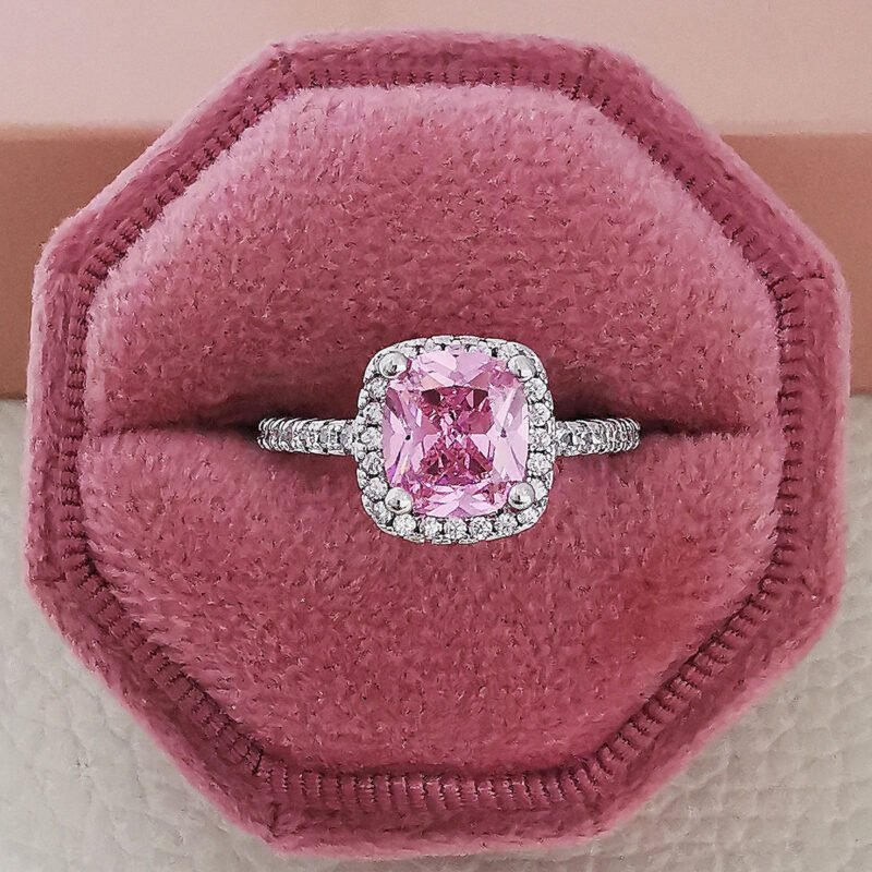 Multicolor CZ T-Ring - Image 3