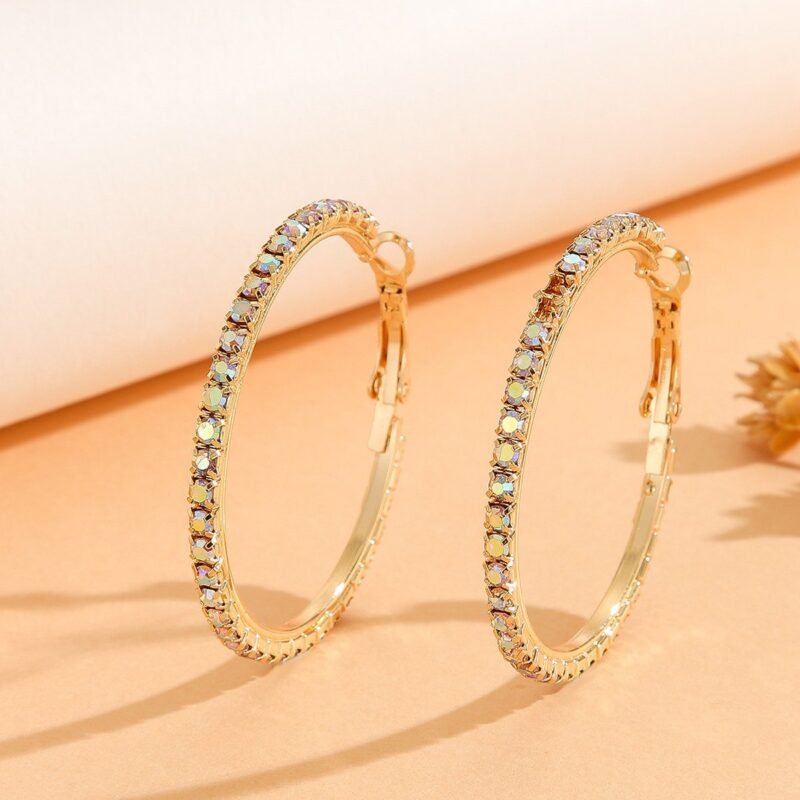 Princess Zircon Statement Earrings - Image 5