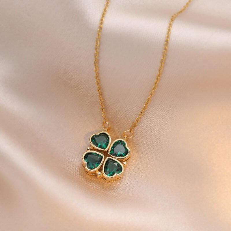Zircon Clavicle Necklace - Image 2