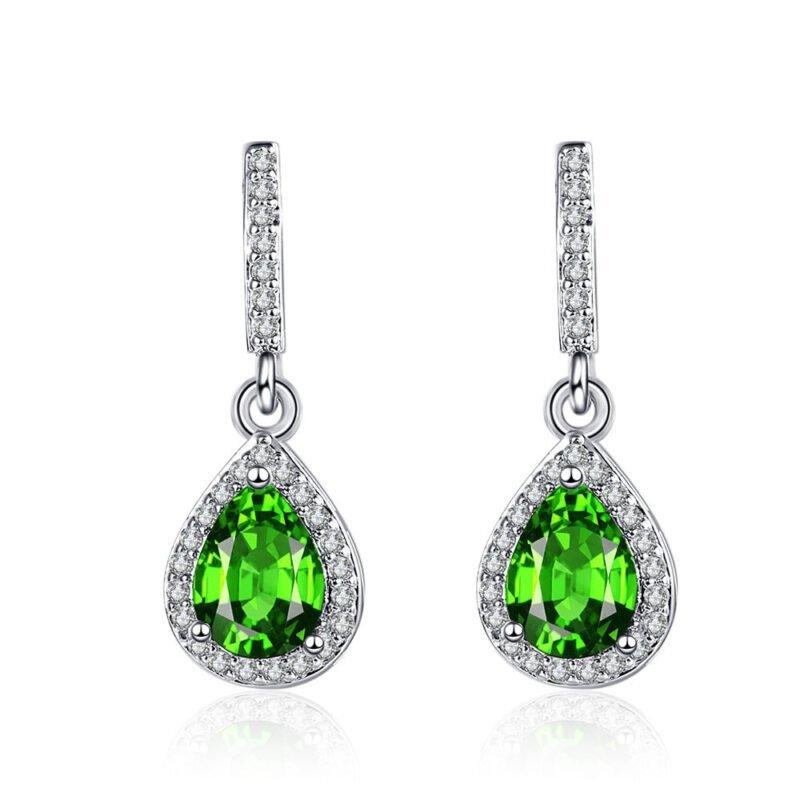 Drop Zircon Earrings - Image 7