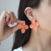 Colorful Flower Studs