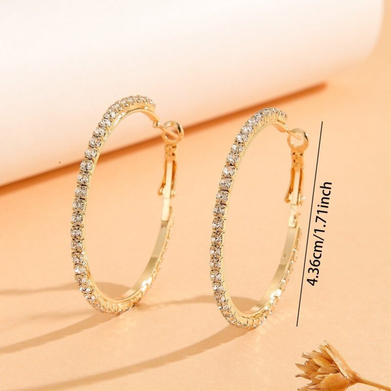 Princess Zircon Statement Earrings - Image 6
