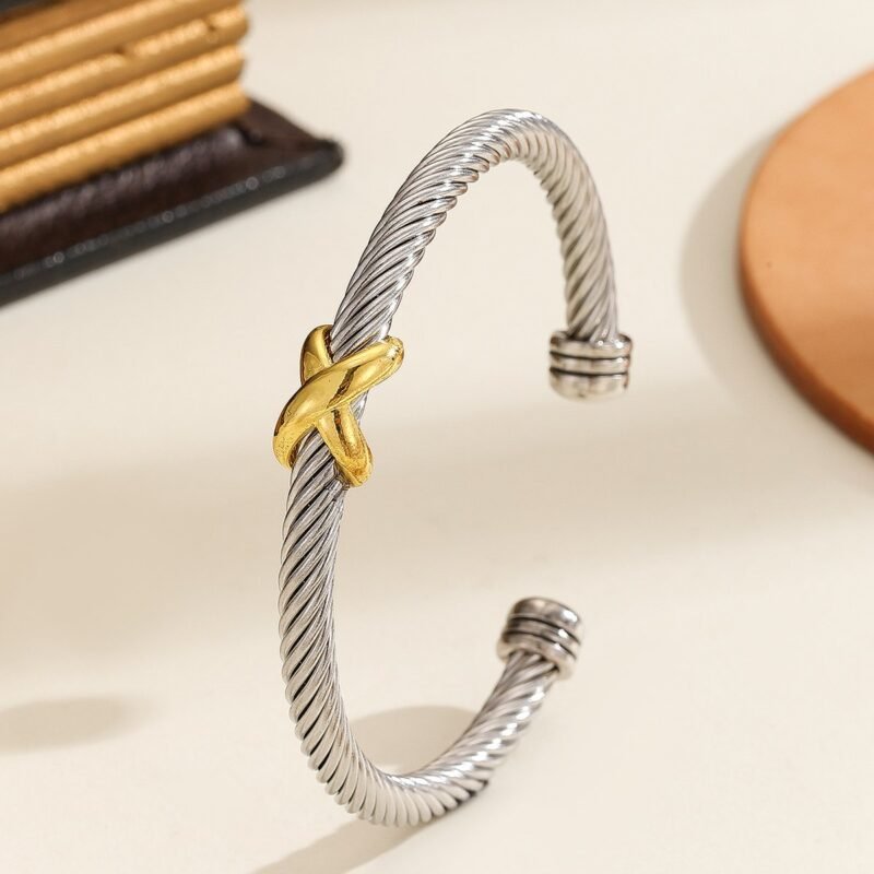 Personalized 8-Character Cross Bracelet - Image 5