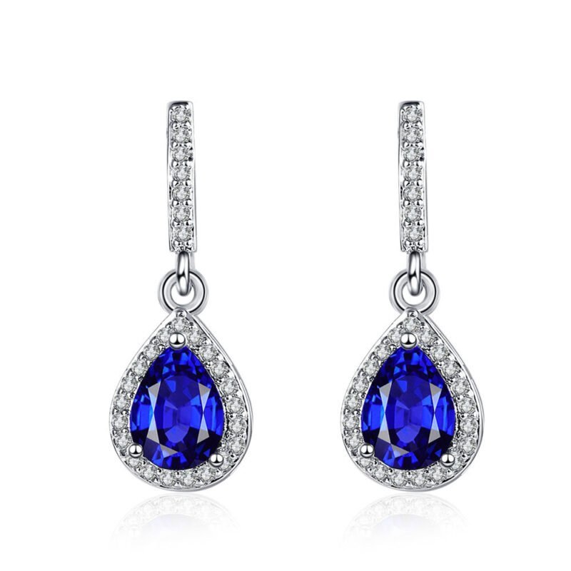 Drop Zircon Earrings - Image 6